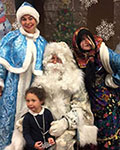 Ded Moroz, Snegurochka, Russian New Years Celebration,  , 