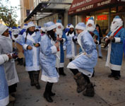 Father Frost and Snegurochka New York     -