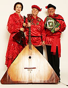 Barynya Balalaika Trio, Mikhail Smirnov, Elina Karokhina, Leonid Bruk, Photo credit Yuriy Balan,  ,  ,  , , -, 13  2018 