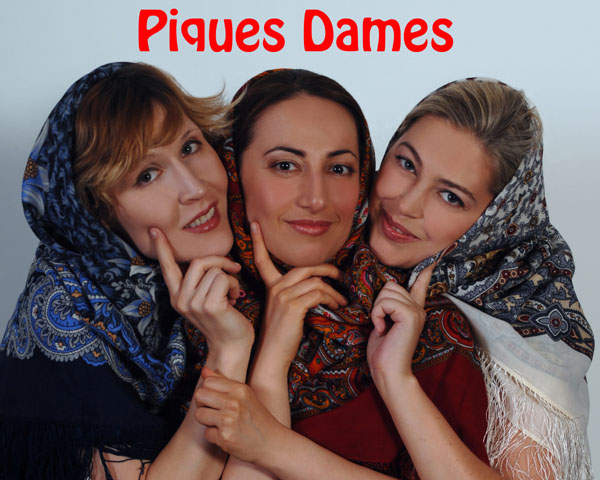 Piques Dames - Russian singers trio from New York