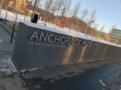 Anchorage Museum at Rasmuson Center, Anchorage, Alaska, Аляска, Saturday February 23rd 2019