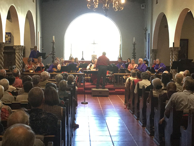 Arizona Balalaika Orchestra, Church Sanctuary, Historic St. Philip's In The Hills Episcopal Church