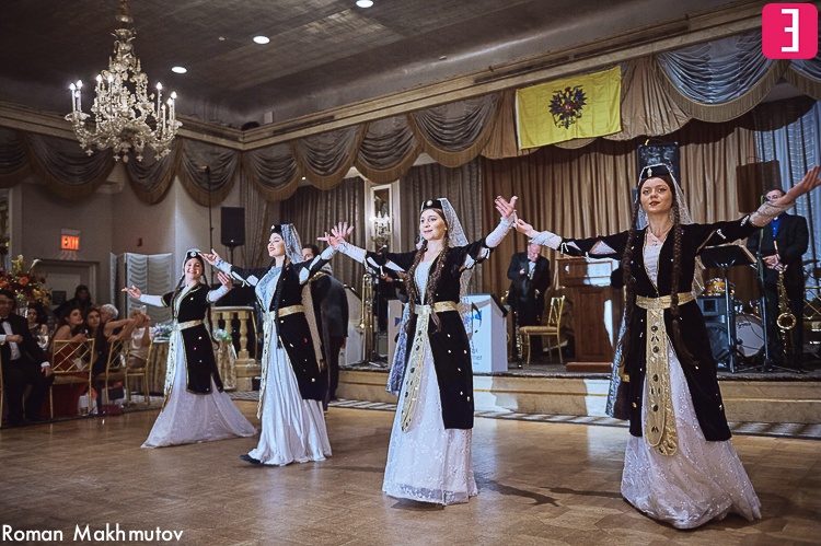 Georgian dancers, Russian Nobility Ball 2016, Hotel Pierre, New York City, Photo by Roman Makhmutov