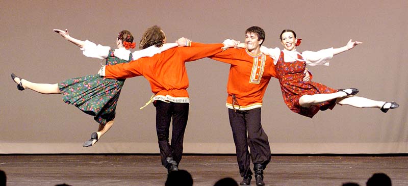 russian folk dance painting