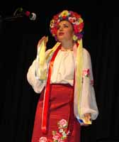 Russian, Ukrainian, Gypsy and Cossack folk singer Victoria