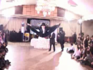 Bottle dancers USA performing Klezmer dance Raiders