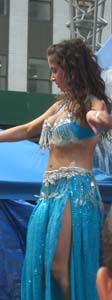 Belly dancer Anastasya