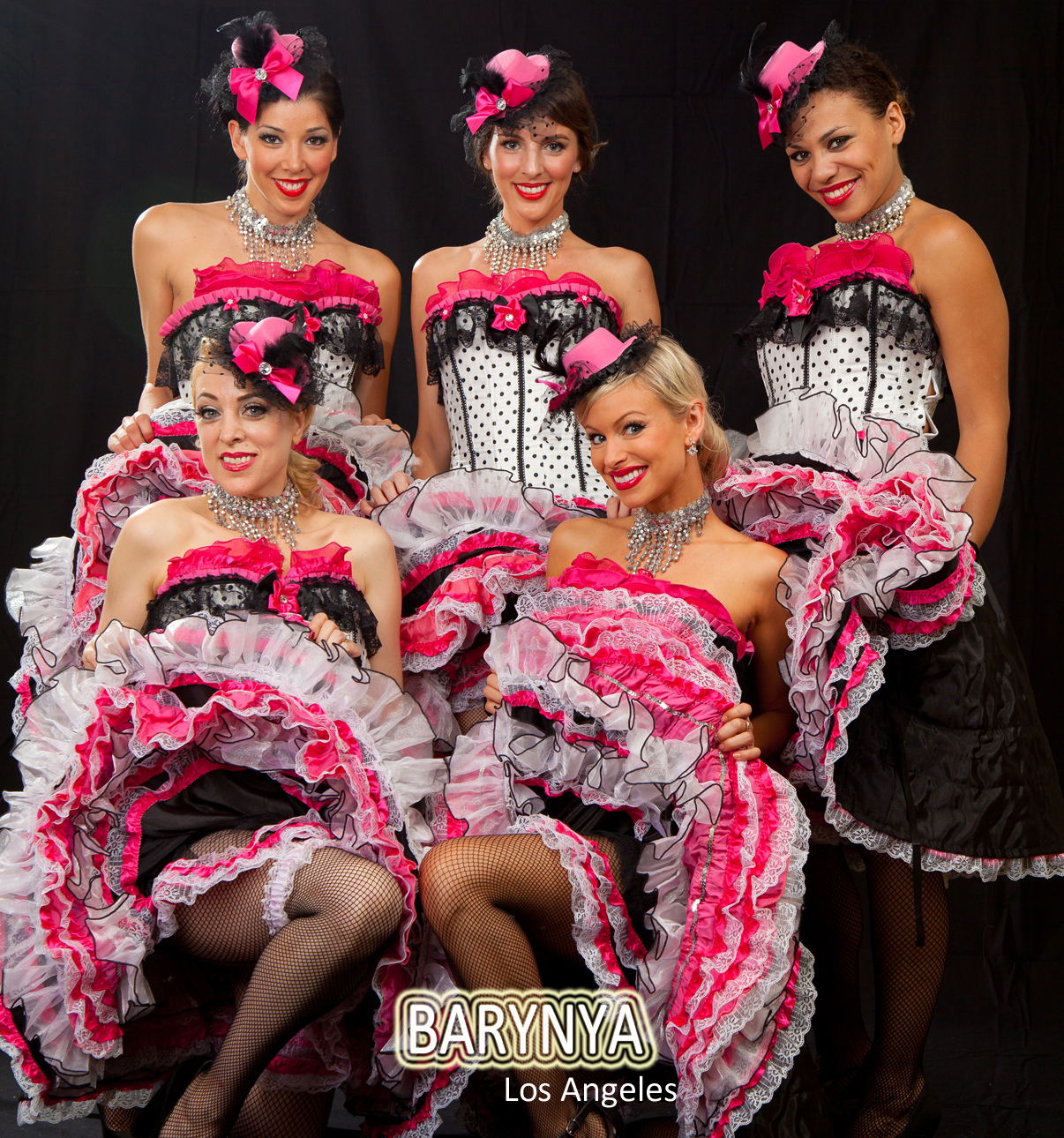 LA Can-Can dancers