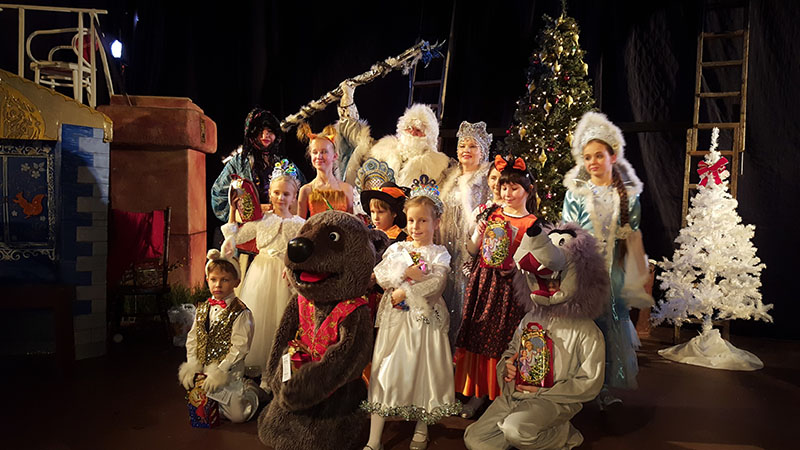 Russian New Year's Celebration, Ded Moroz, Baba Yaga, Pushkin Hall, New York City,  ,  ,  ,  ,  