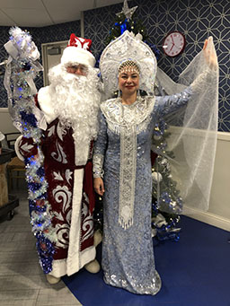 Ded Moroz Show NYC, Ded Moroz, Snegurochka, Baba Yaga,     -,  , ,  
