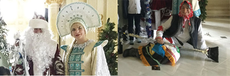 Ded Moroz, Snegurochka, Baba Yaga, Northern New Jersey, New Year's Celebration 2021,  , ,  ,   -2021,        -