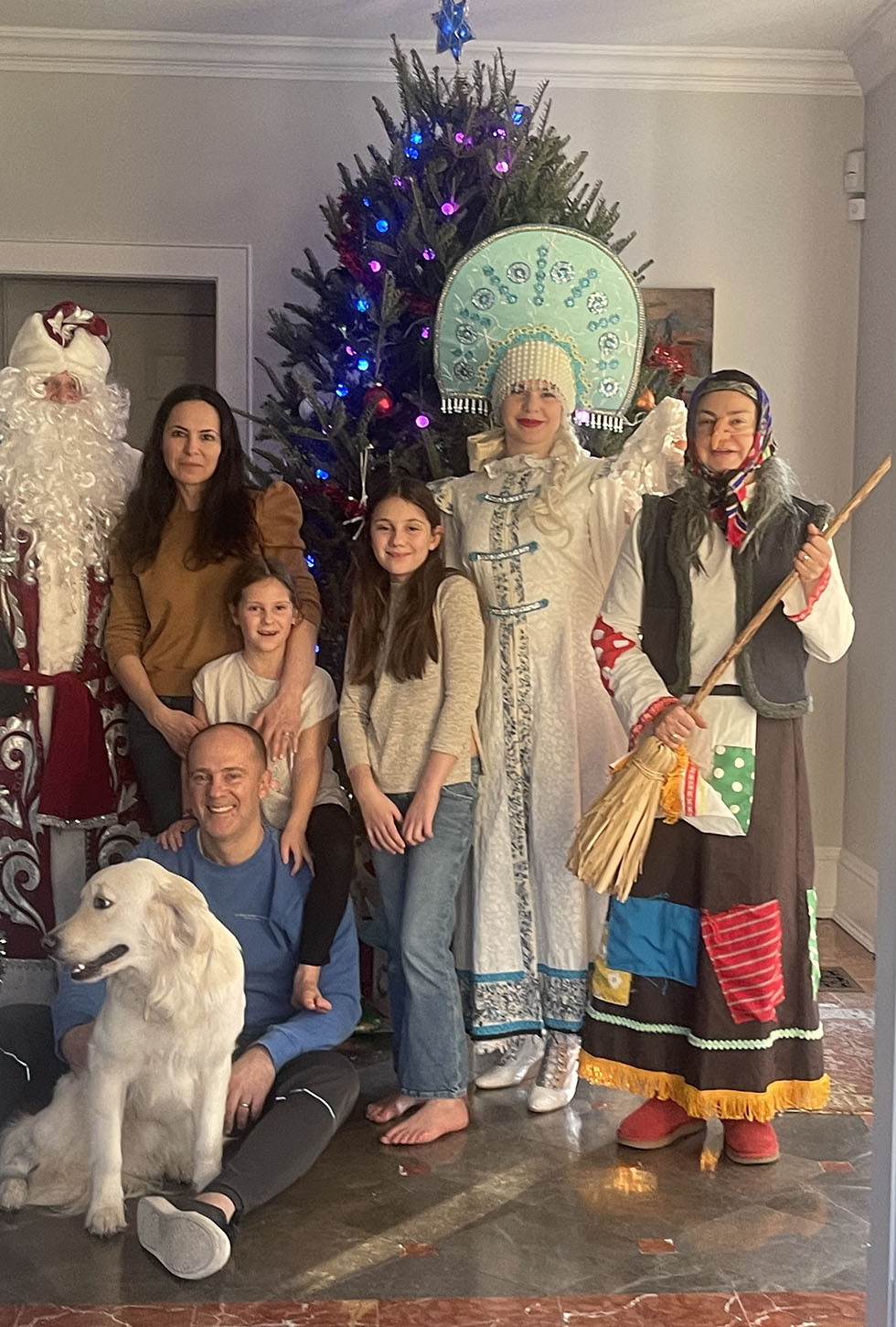     ,      ,     ,      ,  , ,  ,    , Ded Moroz Show in Connecticut, Ded Moroz, Snegurochka, Baba Yaga, Greenwich, Connecticut
