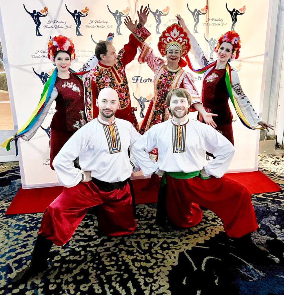 01-24-2026, Florida Balalaika Duo, Russian dancers Florida, ������� �������� ����� �������, Island Grand at TradeWinds St. Pete Beach Florida, Russian Winter Ball-2026