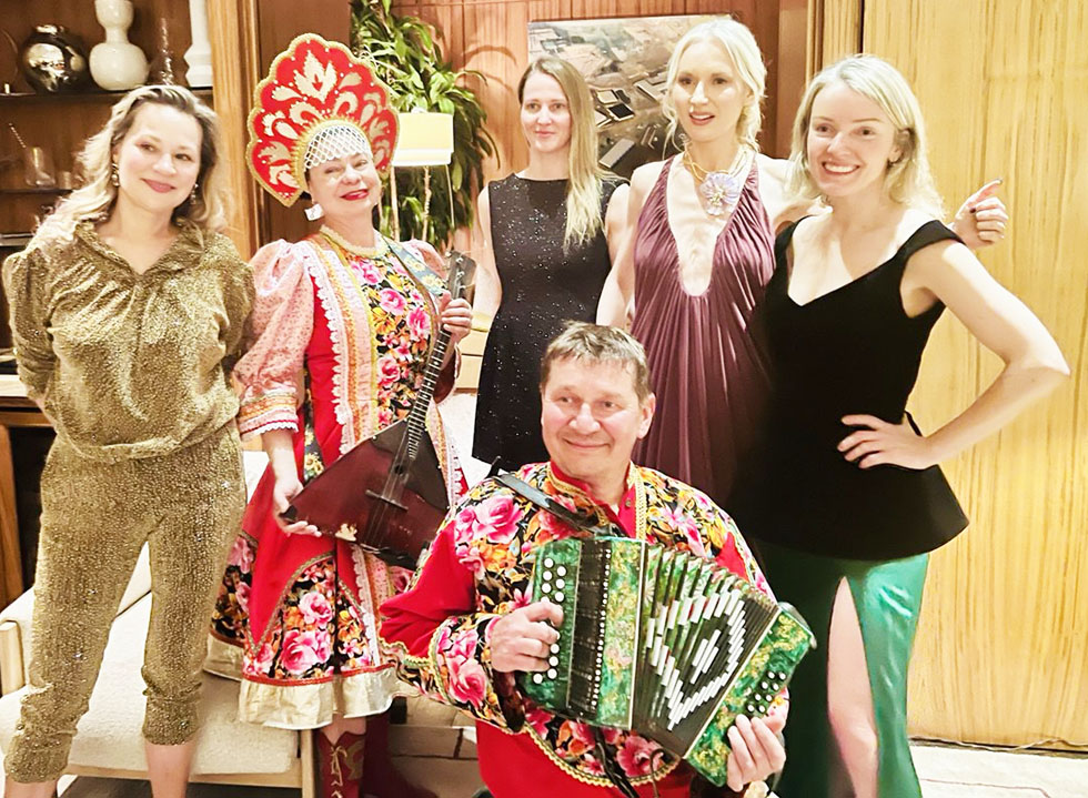 Barynya Balalaika Duo New York City