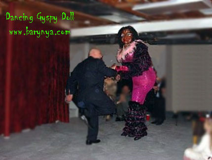 Gypsy Fortune teller, dancer
