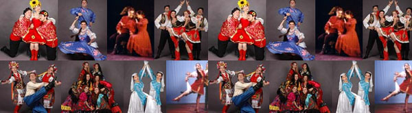 Russian dancers LA photos