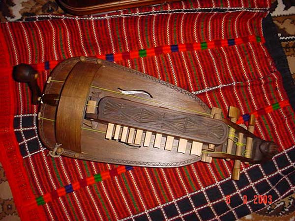 Ukranian Lira\Украинская лира. Russian folk musical instrument handmade in Russia by craftsman Aleksandr Zhukovski