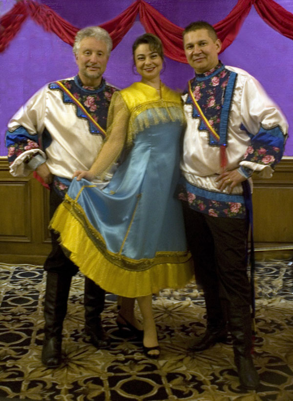 Elina Karokhina, Leonid Bruk, Mikhail Smirnov