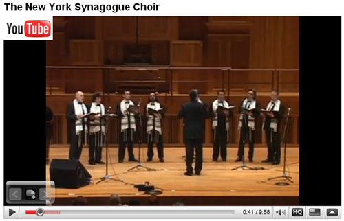 Watch The New York Synagogue Choir video promo on YouTube