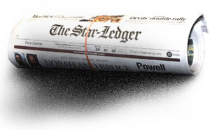The Star-Ledger, NJ's largest local newspaper, USA 