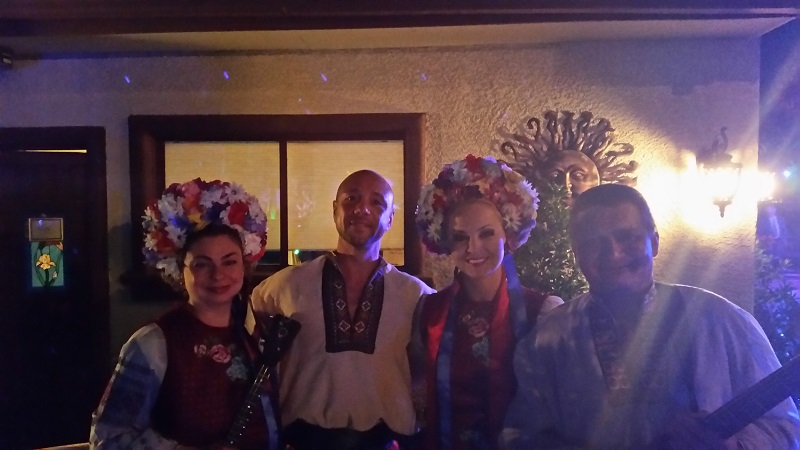 Wedding, Las Vegas, NV (Nevada), Russian, Ukrainian, Cossack, dancers, musicians, garmoshka, balalaika