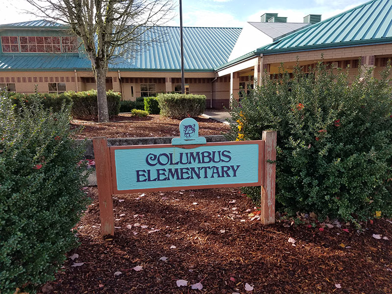 Columbus Elementary School, McMinnville, Oregon