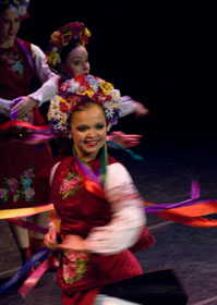 Ensemble Barynya, photo by Dalia Bagdonaite, Ukrainian national dance "Hopak"