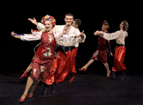 Ukrainian Cossack dancers