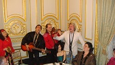 2010. Russian Consulate NYC. Click to see larger photo.  Irina Zagornova, Sergey Pobedinskiy, Valery Zhmud, Baskov