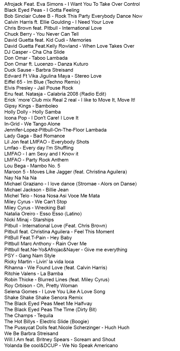 Russian DJ Song List -    -  1  2014 