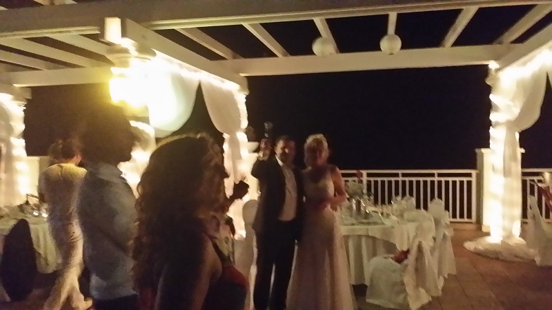 wedding reception at Frenchman's Reef & Morning Star Marriott Beach Resort, St. Thomas, US Virgin Islands, USVI