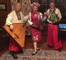 Elina Karokhina, Leonid Bruk, Mikhail Smirnov, Connecticut, October 2015, Russian Balalaika Trio, Greenwich, CT