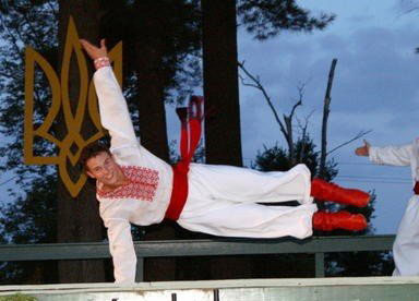 Ukrainian dancer Nick Kobryn