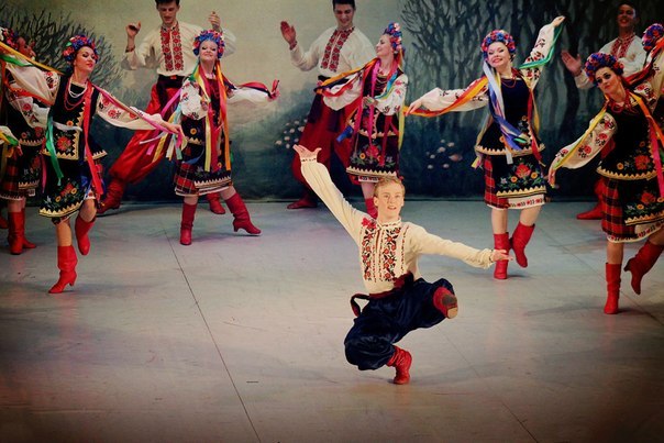 Ukrainian dancer Ivan