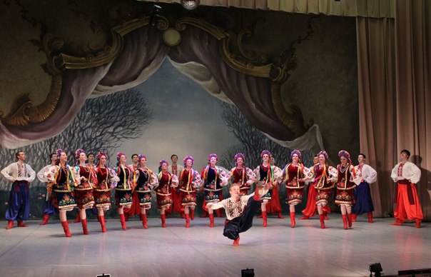 Ukrainian dancer Ivan