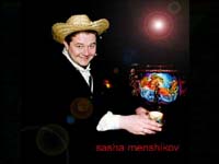 Russian folk singer Alexander Menshikov