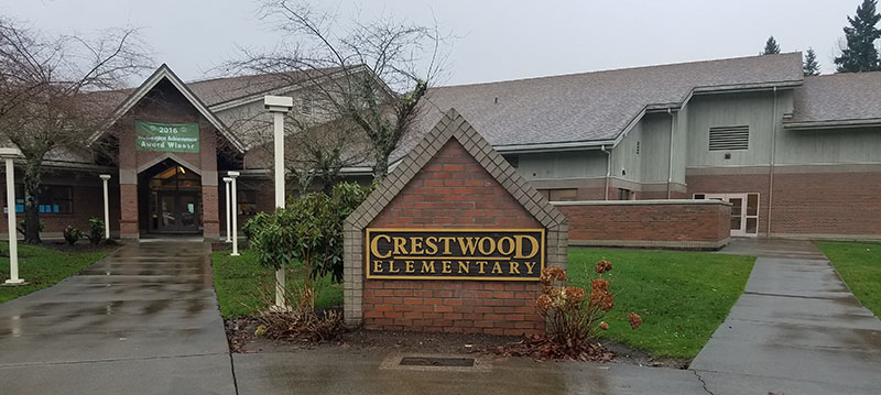 Crestwood Elementary School, Bonney Lake, WA, Washington