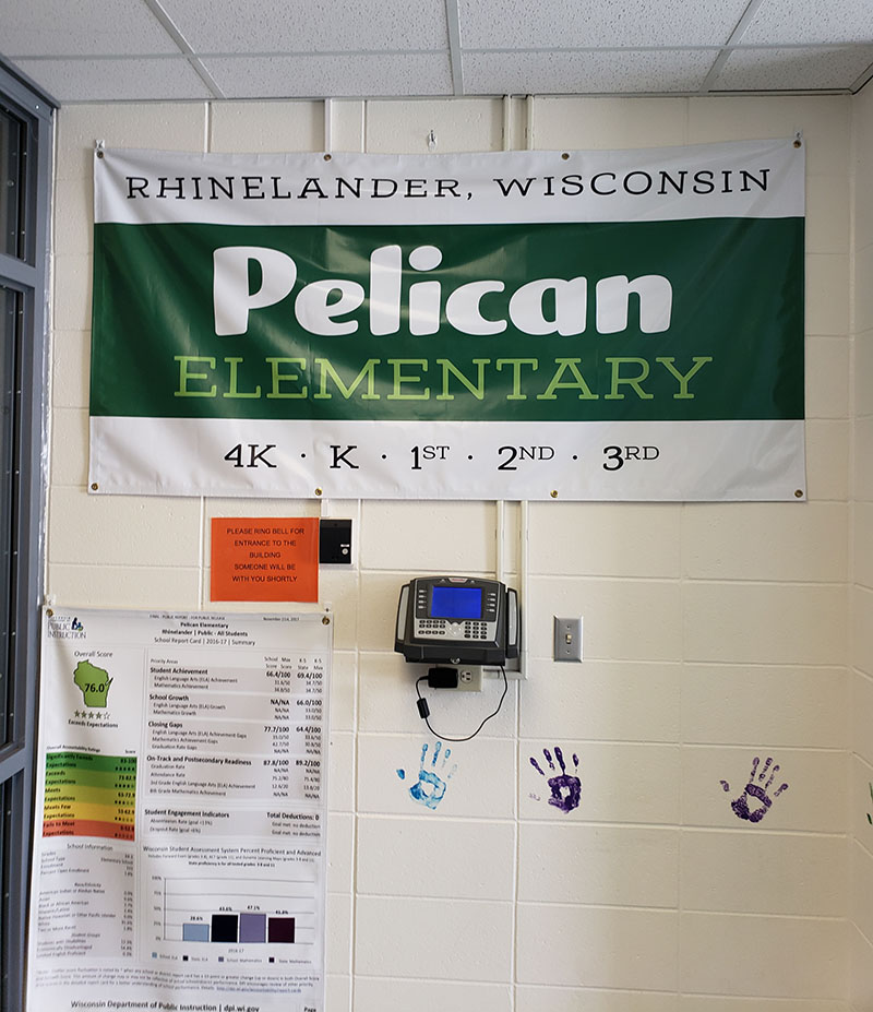 Pelican Elementary School, Rhinelander, Wisconsin
