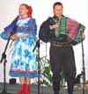 Russian dance and music duo