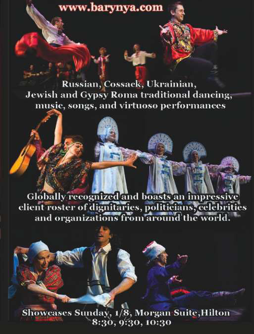 Barynya showcase at APAP conference in New York City, January 8th, 2012