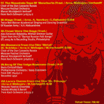 Contents of "Balalaika Russian Folklore Compilation" compact disk released by Helicon Records (Israel)