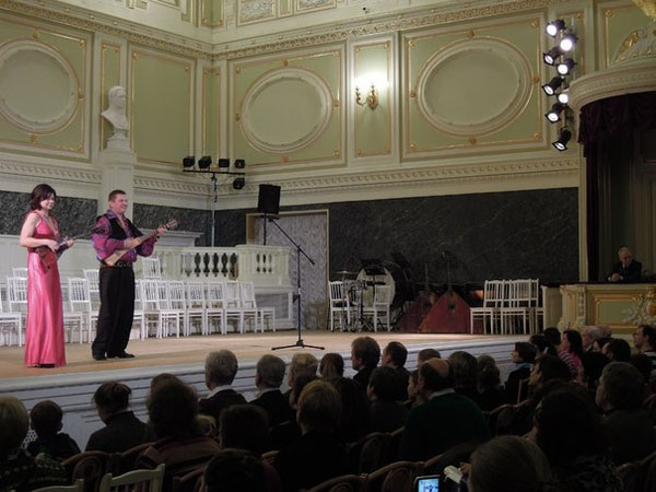 Elina Karokhina, Mikhail Smirnov, Concert Hall "St. Petersburg State Capella", St.Petersburg, Russia