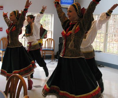 Russian folk song and dance BARYNYA