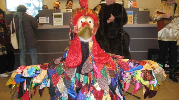 Chicken Mascot Costume Character
