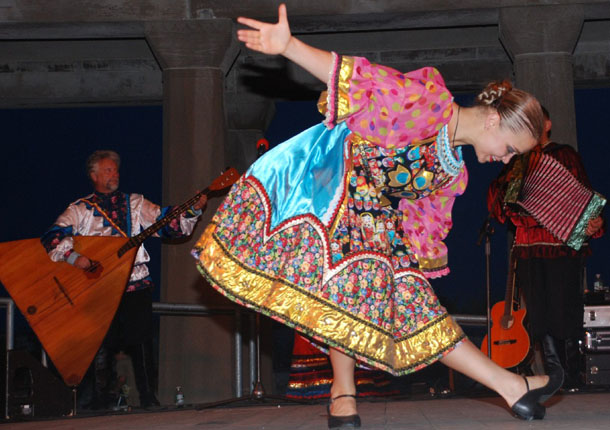 Valentina Kvasova, Russian folk dance KALINKA, Ensemble "Barynya" performance in Atlantic City, NJ