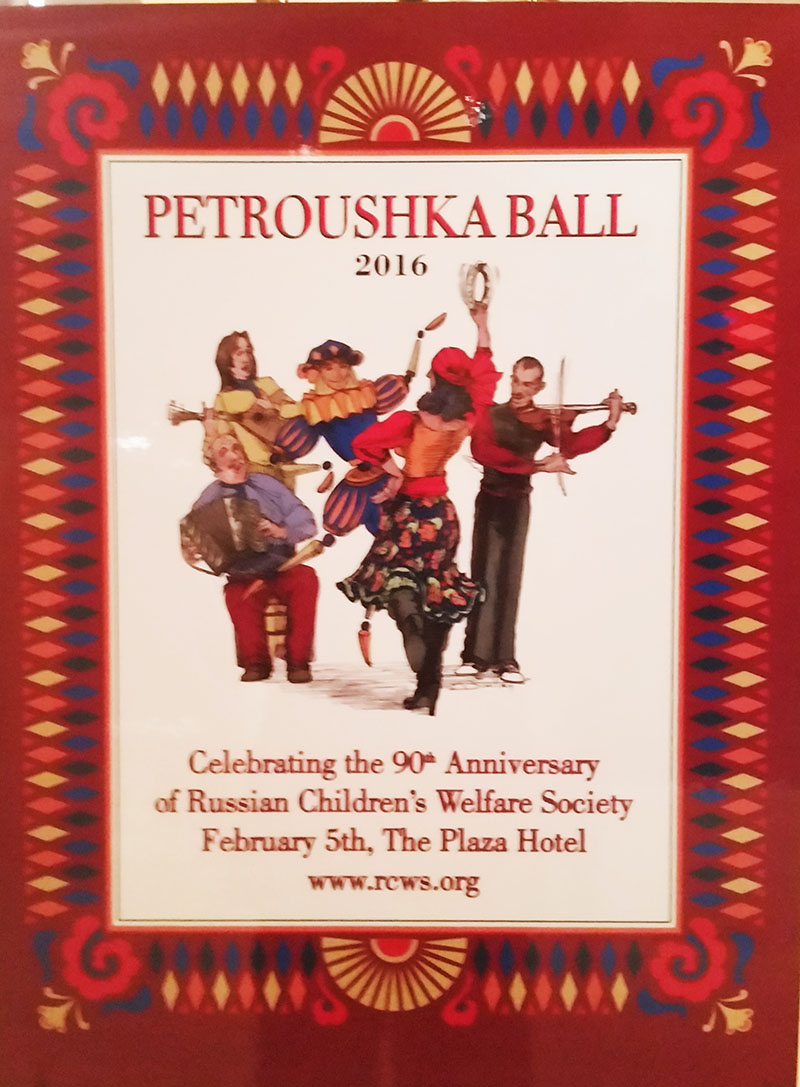 Petroushka Ball-2016, Plaza Hotel, New York City, USA