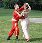 Dinara Subaeva, Vladimir Nikitin, Dance of Russian Nobility, Ensemble Barynya, Adams County Heritage Festival, Gettysburg, Pennsylvania, photo by Rosalie Moore