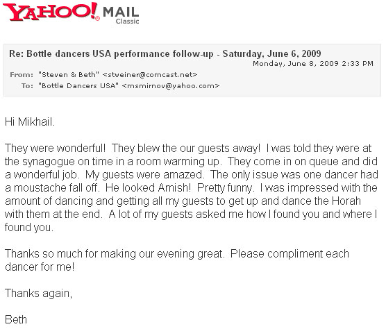 Bottle dancers USA recommendation letter 10