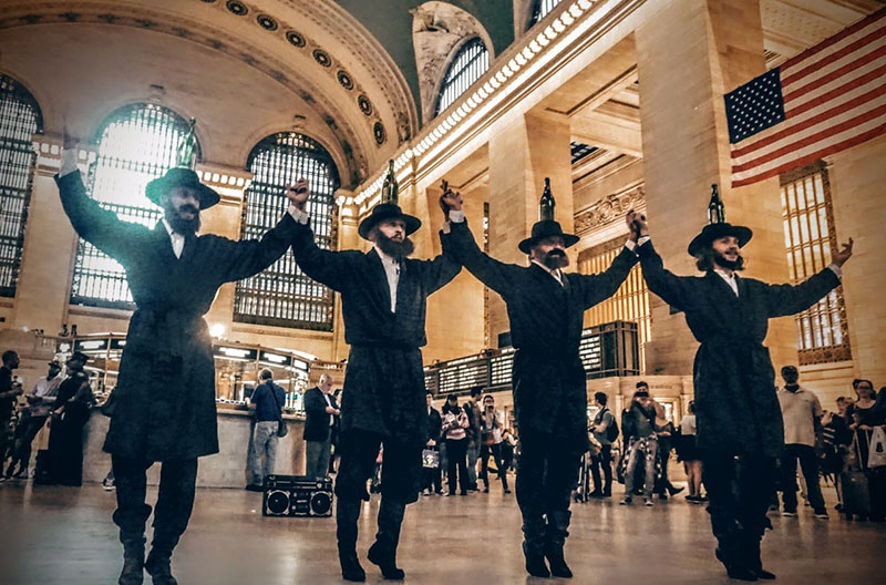 Гранд Централ Стейшн Манхэттен, BOTTLE DANCERS USA, NYC, 2015, TV Commercial shooting