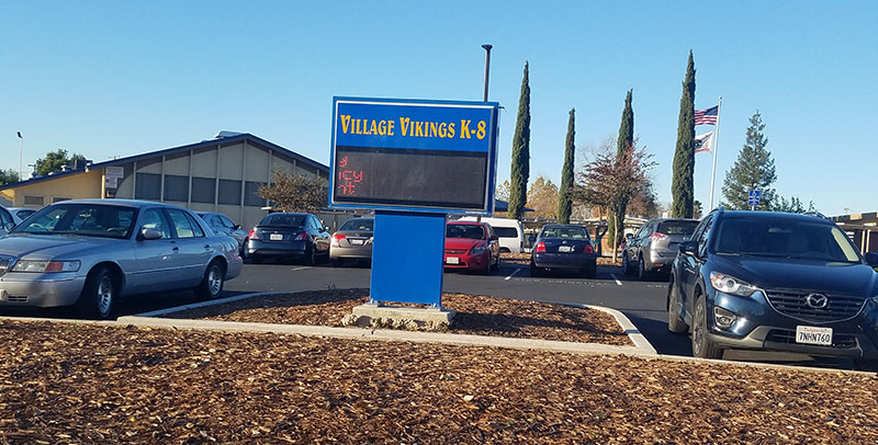 Village School, North Highlands, CA, California